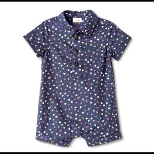 Cat & Jack Floral Woven Romper